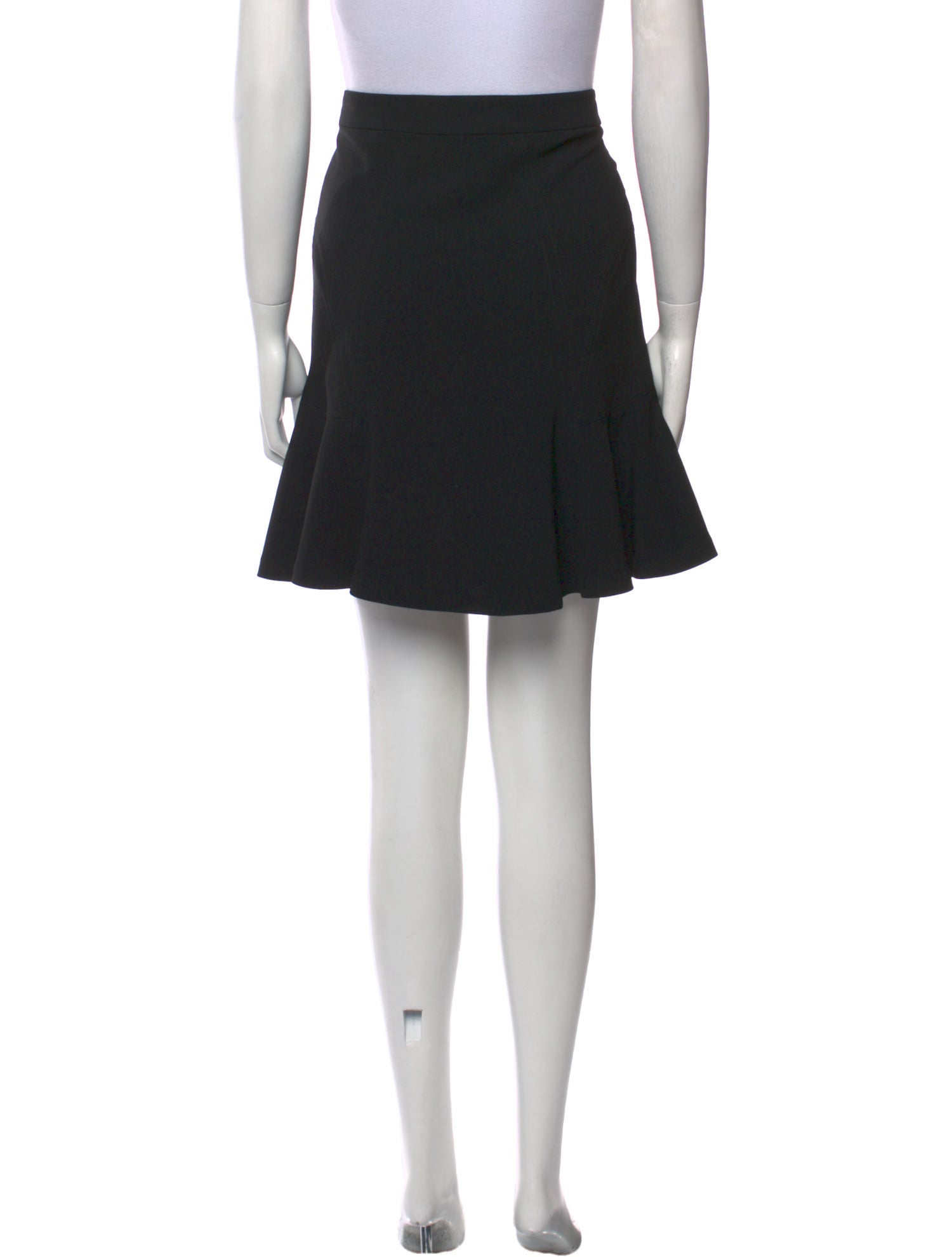 Diane von Furstenberg Ruffle Embellishment Mini Skirt